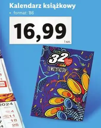 Lidl Kalendarz książkowy oferta