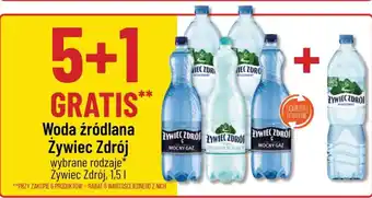 Polomarket Woda źródlana Żywiec Zdrój 1,5 l oferta