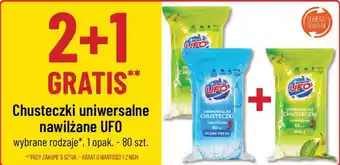 Polomarket Chusteczki uniwersalne nawilżane UFO 80 szt. oferta