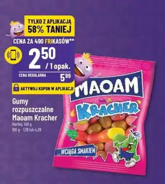 Polomarket Gumy rozpuszczalne Maoam Kracher, 140 g oferta
