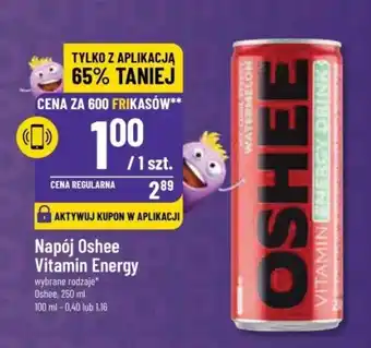 Polomarket Napój Oshee Vitamin Energy, 250 ml oferta