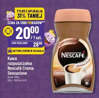 Polomarket Kawa rozpuszczalna Nescafé Crema Sensazione, 200 g oferta