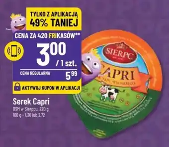 Polomarket Serek Capri OSM w Sierpcu, 220 g oferta