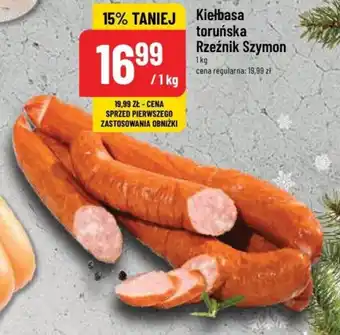 Polomarket Kiełbasa toruńska Rzeźnik Szymon, 1 kg oferta