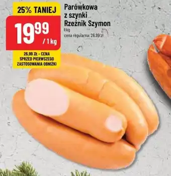 Polomarket Parówkowa z szynki Rzeźnik Szymon, 1 kg oferta