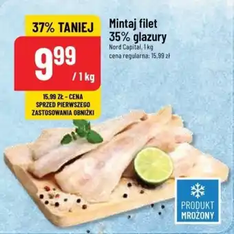 Polomarket Mintaj filet 35% glazury, 1 kg oferta