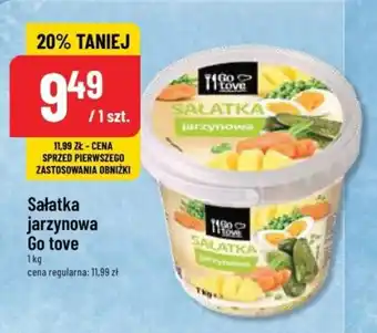 Polomarket Sałatka jarzynowa Go tove, 1 kg oferta