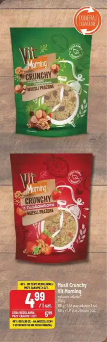 Polomarket Musli Crunchy Vit Morning 350 g oferta
