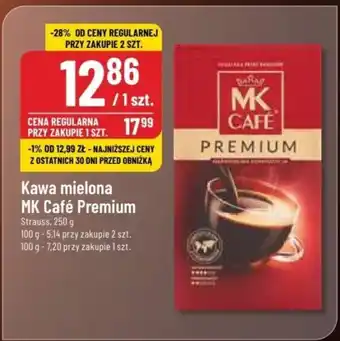 Polomarket Kawa mielona MK Café Premium Strauss, 250 g oferta