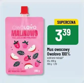 Polomarket Mus owocowy Owolovo 100%, 200 g oferta