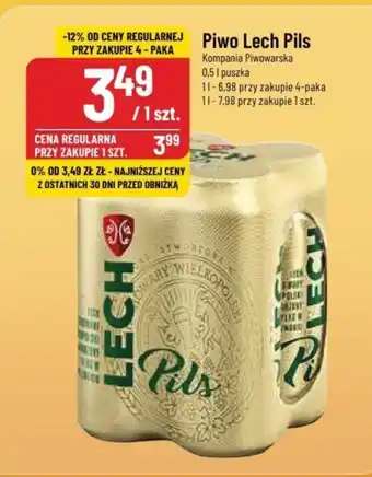 Polomarket Piwo Lech Pils, 0,5 l oferta