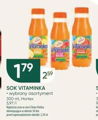 Chata Polska SOK VITAMINKA 300 ml oferta
