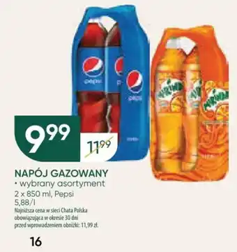 Chata Polska NAPÓJ GAZOWANY 2 x 850 ml oferta