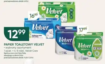 Chata Polska PAPIER TOALETOWY VELVET oferta