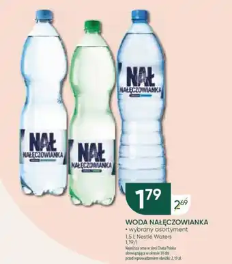 Chata Polska WODA NAŁĘCZOWIANKA 1,5 l oferta