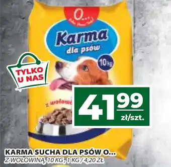 KARMA SUCHA DLA PSÓW O... ZWOŁOWINĄ, 10 KG