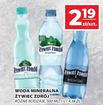 Top Market WODA MINERALNA ŻYWIEC ZDRÓJ 500ML oferta