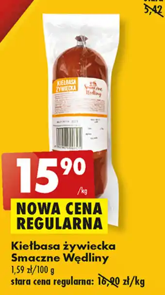 Biedronka Kiełbasa żywiecka Smaczne Wędliny 1 kg oferta