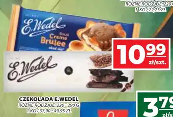 Top Market CZEKOLADA E.WEDEL RÓŻNE 220-290G oferta