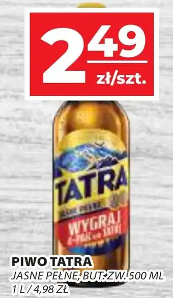 Top Market PIWO TATRA 500ML oferta