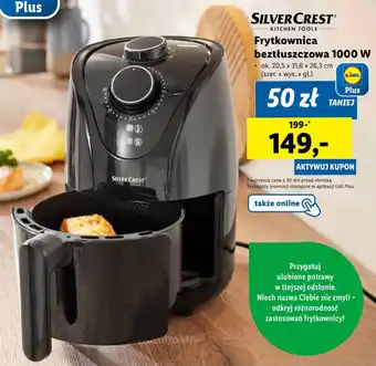 Lidl SILVERCREST Frytkownica beztłuszczowa 1000 W oferta