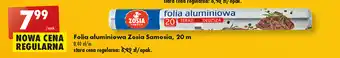 Biedronka Folia aluminiowa Zosia Samosia, 20 m oferta