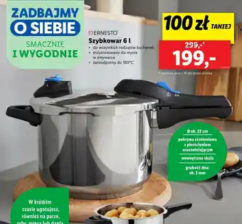 Lidl ERNESTO Szybkowar 6 l oferta