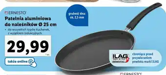 Lidl ERNESTO Patelnia aluminiowa oferta
