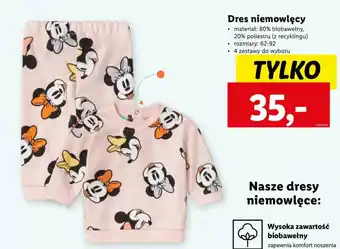 Lidl Dres niemowlęcy oferta