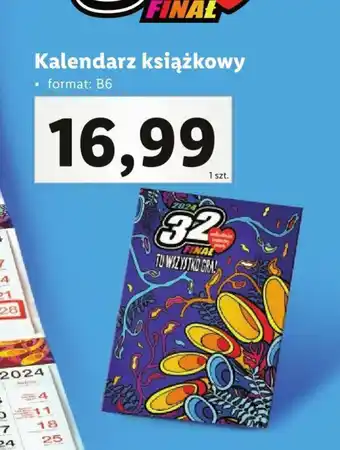 Lidl Kalendarz książkowy oferta