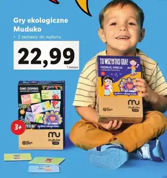 Lidl Gry ekologiczne Muduko oferta