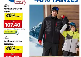 Lidl CRIVIT Kurtka narciarska męska oferta