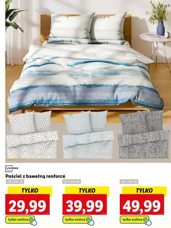 Lidl Pościel z bawełną renforcé 140x200cm oferta