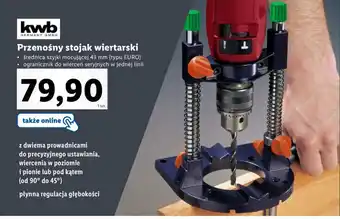 Lidl kwb Przenośny stojak wiertarski oferta