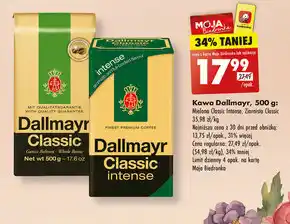 Biedronka Dallmayr prodomo kawa mielona 500 g oferta