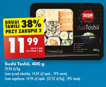 Biedronka Sushi Toshii, 400 g oferta