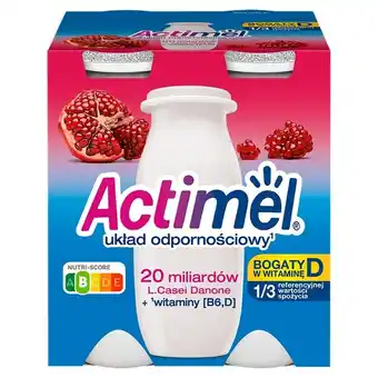 ABC Actimel napój jogurtowy o smaku owocu granatu 400 g (4 x 100 g) oferta