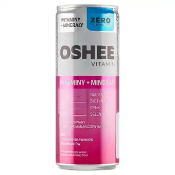 Euro Sklep Oshee vitamin napój gazowany o smaku pomarańczowym 250 ml oferta