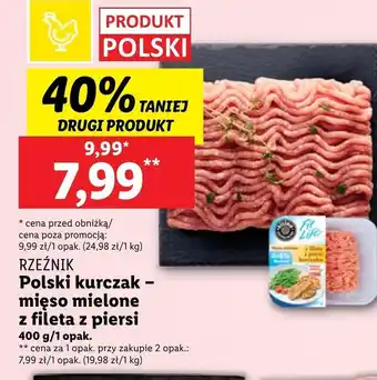 Lidl Mięso mielone rzeźnik oferta