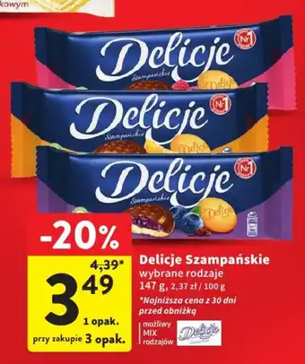 Intermarche Delicje Szampańskie 147 g oferta