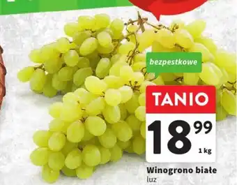 Intermarche Winogrono białe 1kg oferta