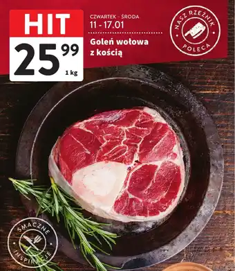 Intermarche Goleń wołowa z kością 1kg oferta