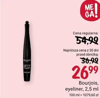 Rossmann Eyeliner bourjois oferta