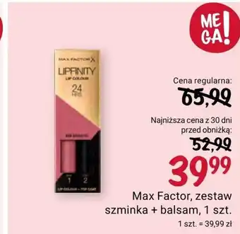 Rossmann Szminka max factor oferta