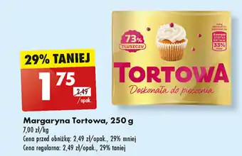 Biedronka Margaryna Tortowa, 250 g oferta