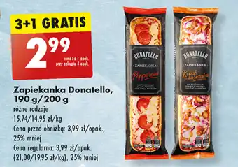 Biedronka Zapiekanka Donatello, 190 g/200 g oferta