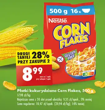 Biedronka Płatki kukurydziane Corn Flakes, 500 g oferta
