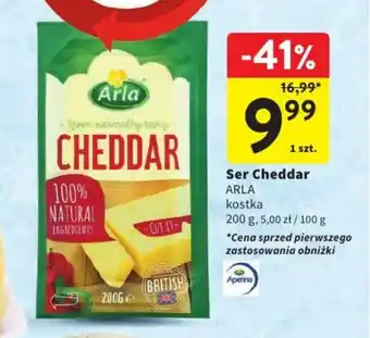 Intermarche Ser Cheddar ARLA 200g oferta