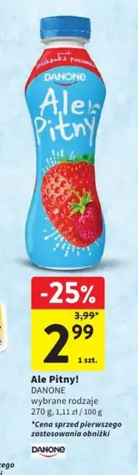 Intermarche Ale Pitny! DANONE 270 g oferta