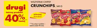 Biedronka WSZYSTKIE CHIPSY CRUNCHIPS, 140 G oferta